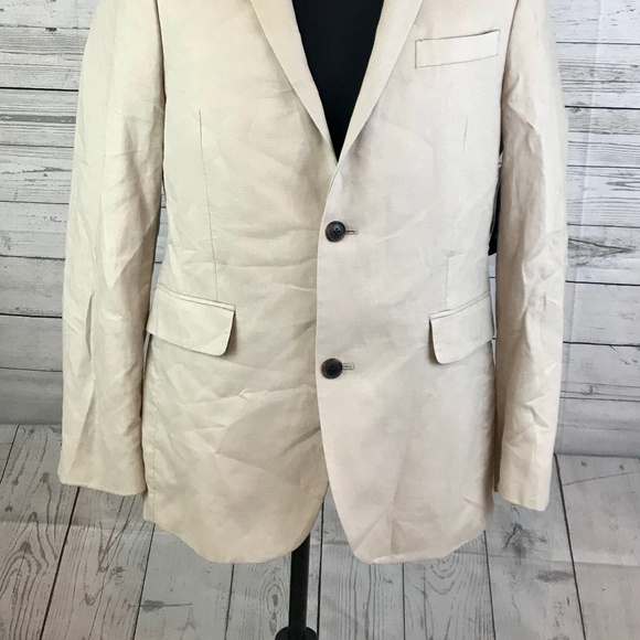 NEW Claiborne Mens Linen Blend Blazer Size 40 - Picture 8 of 8